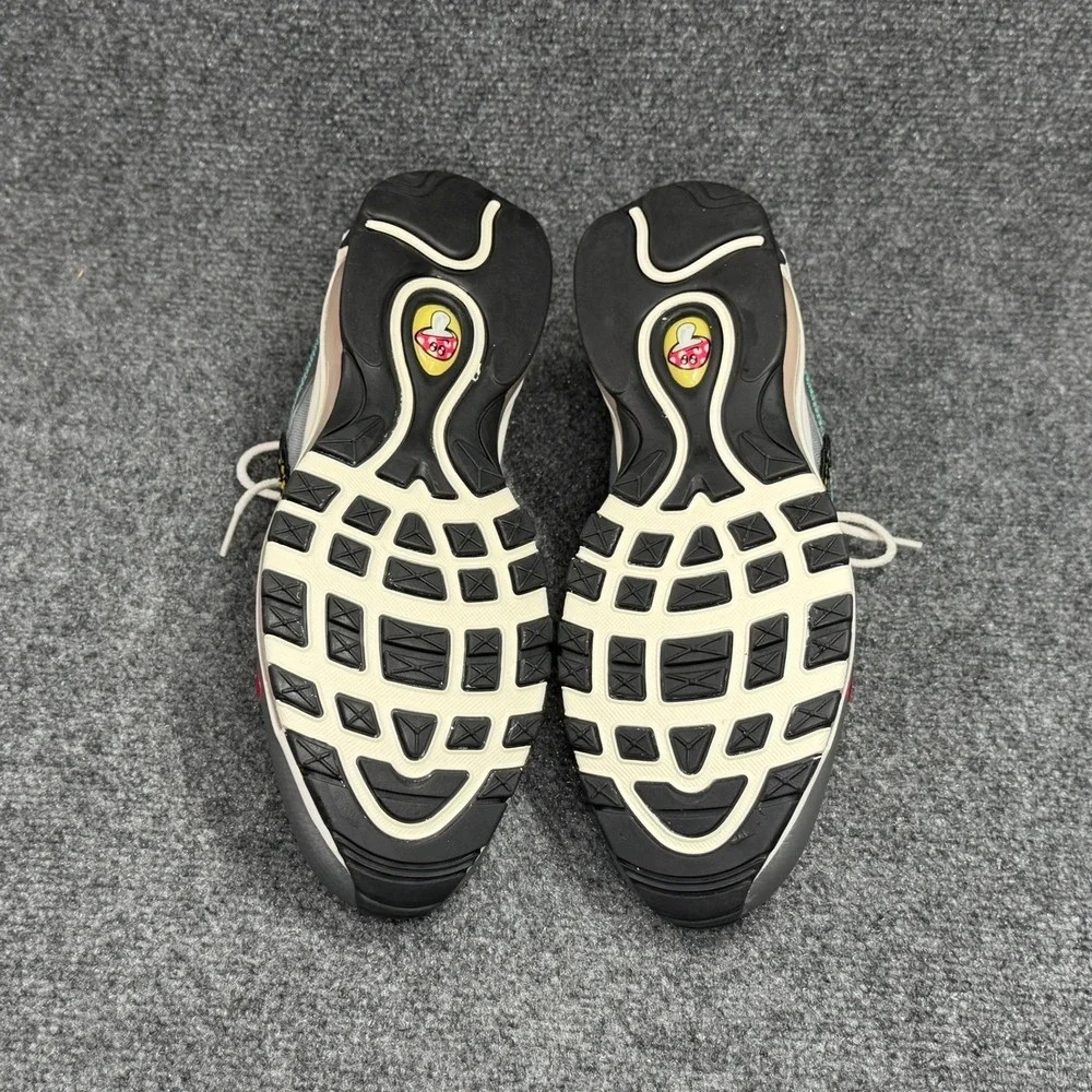Nike Air Max 97 Shoes Men 11 Air Sprung Iron Grey Athletic Retro Running Sneaker